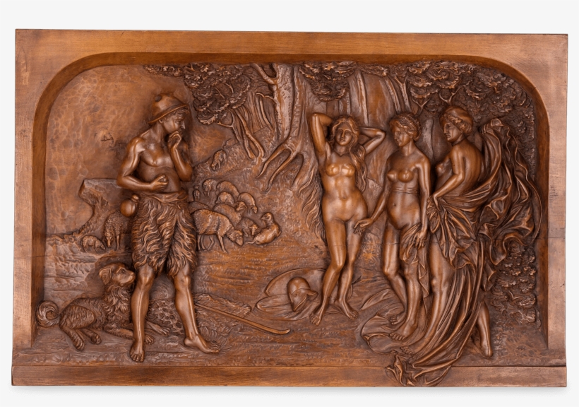 Black Forest Carved Plaque - Wood Carving, transparent png