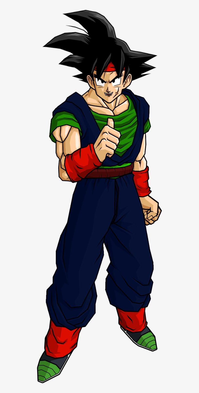 Earth Fighter Bardock - Z Fighter Bardock, transparent png