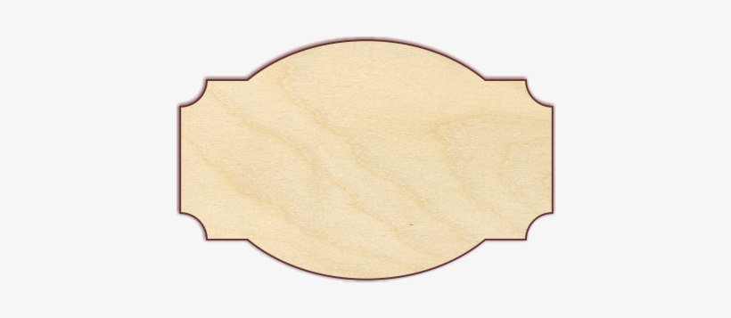 Plaque Unfinished 1/4" Birch Plywood - Plywood, transparent png