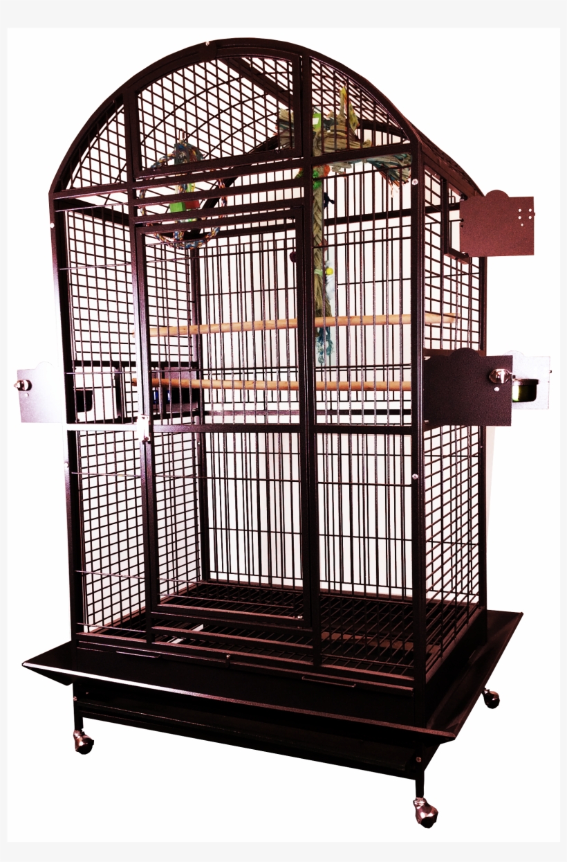 40"x30" Imperial Dome Top Bird Cage, transparent png
