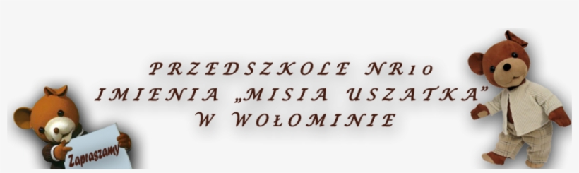 Cropped-baner - Miś Uszatek, transparent png