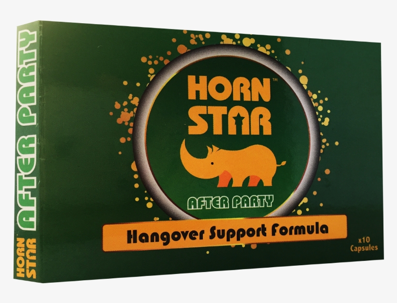 Horn Star After Party Hangover Cure - Party, transparent png