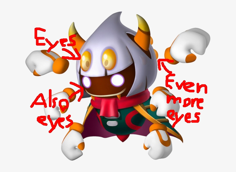 In Case You Didn't Know, Taranza Has 8 Eyes - King Dedede Kirby Triple Deluxe, transparent png