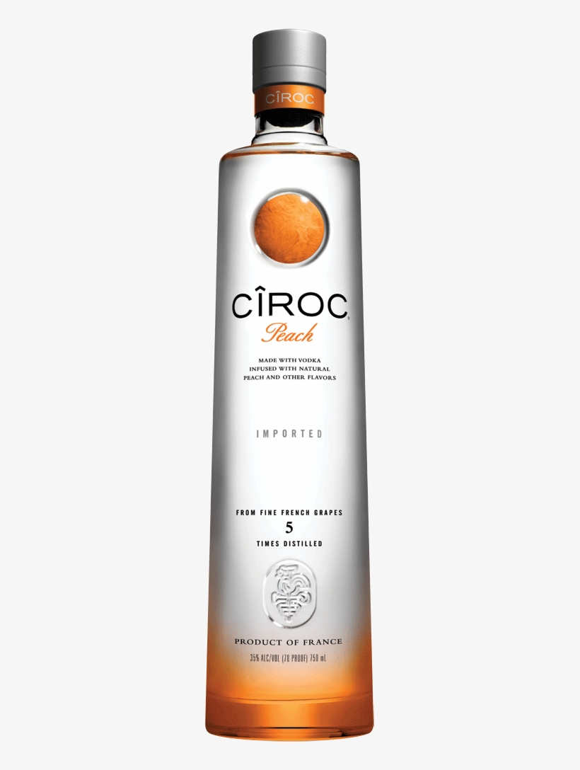 Zoom - Vodka Ciroc Peach Png, transparent png
