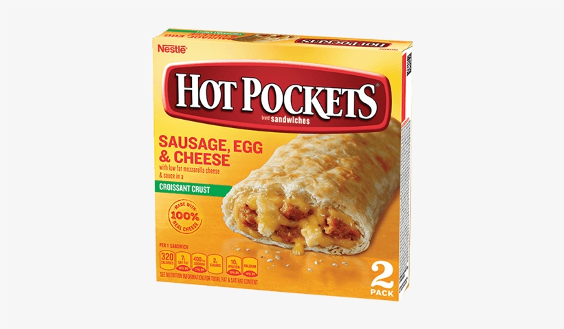 Sausage Egg &amp - Hot Pocket Egg Bacon, transparent png