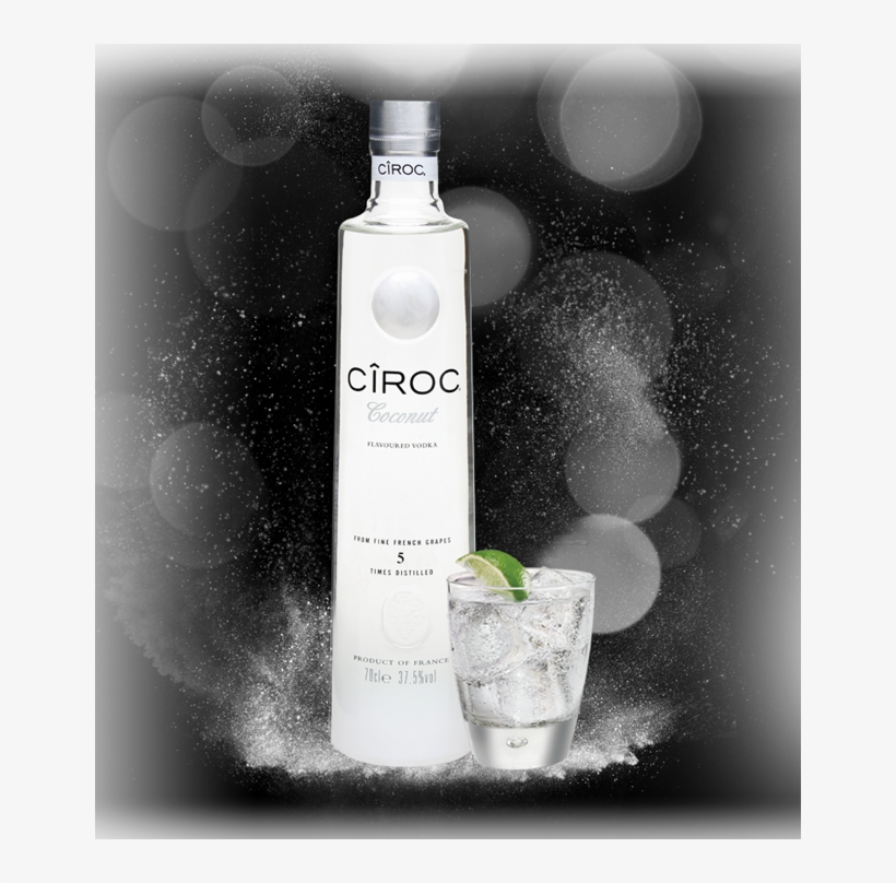 Ciroc Coconut Bottle - Ciroc Coconut, transparent png