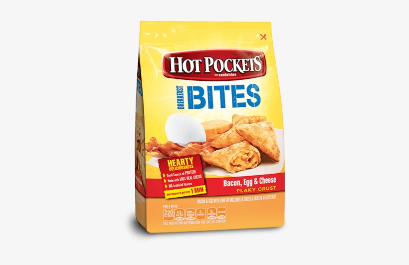 Hot Pockets Bacon Egg, & Cheese Breakfast Bites, transparent png