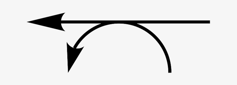 Black, Thin, Left, Arrow, Double, Round, Arrows, Link - Arrow, transparent png