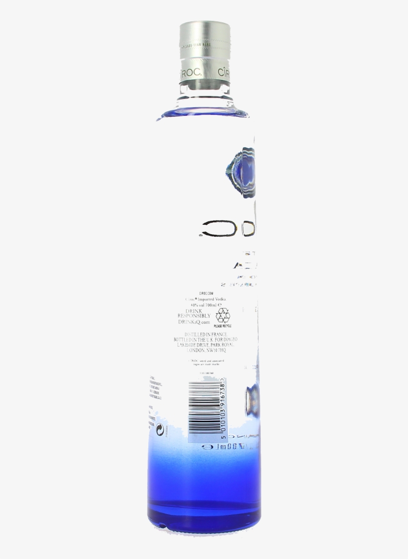Cîroc - Glass Bottle, transparent png