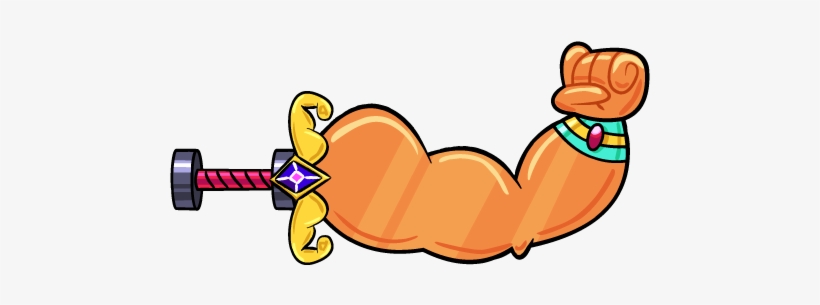 Muscly Arm Magisword - Mighty Magiswords Muscly Arm Magisword, transparent png