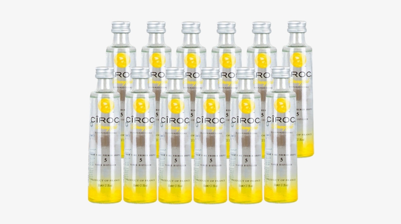 Ciroc Pineapple Flavoured Vodka 5cl Miniature - Vodka, transparent png