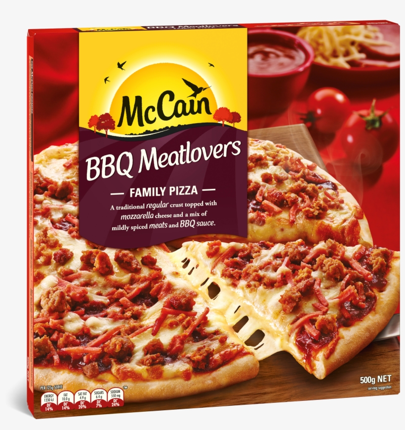 Bbq Meatlovers Family Pizza Frozen Food Vegetables, transparent png