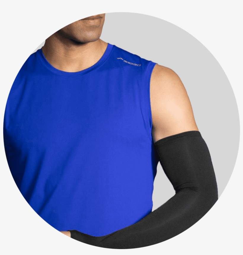 Just-right Warmth - Brooks Dash Arm Warmer Xl-xxl, transparent png