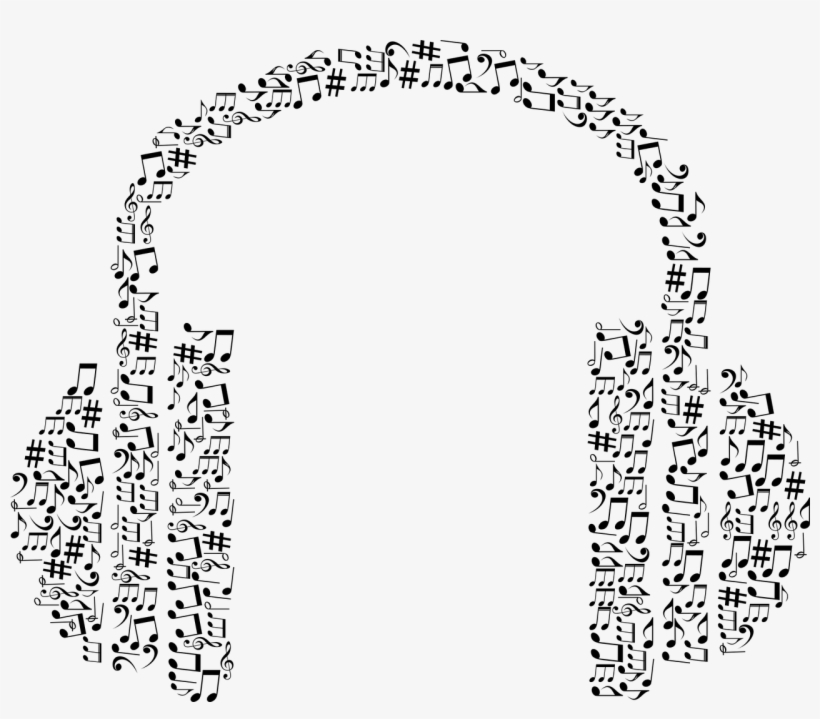 The Audio Clip That's Breaking The Internet - Headphones With Music Notes Clip Art, transparent png