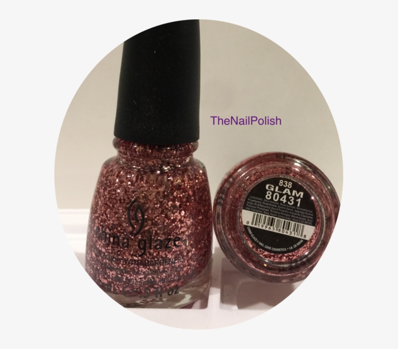 China Glaze Nail Polish Glam - China Glaze Nail Lacquer, transparent png