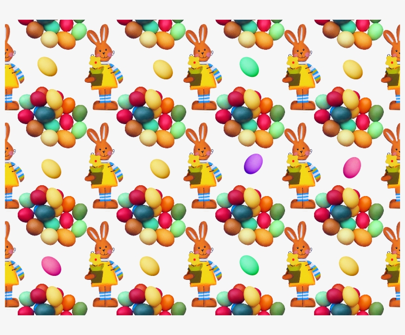 Free Easter Egg Pattern Background - Easter Egg Background Transparent Images Png, transparent png