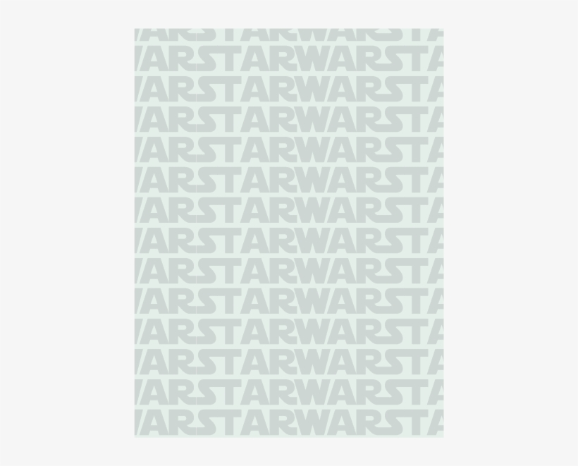 Finally, I Superimposed The Two Patterns Creating The - Star Wars Words Background, transparent png