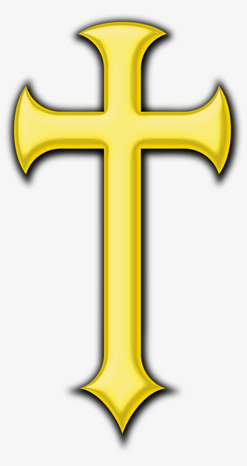 Svg Royalty Free Big Image Png - Symbol Png Christianity Gold, transparent png