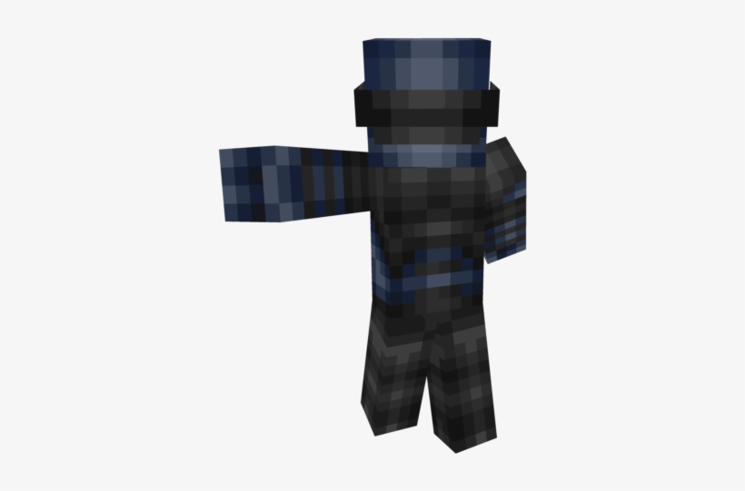 Pqlinnspng - Minecraft Gi Joe Snake Eyes Skin, transparent png
