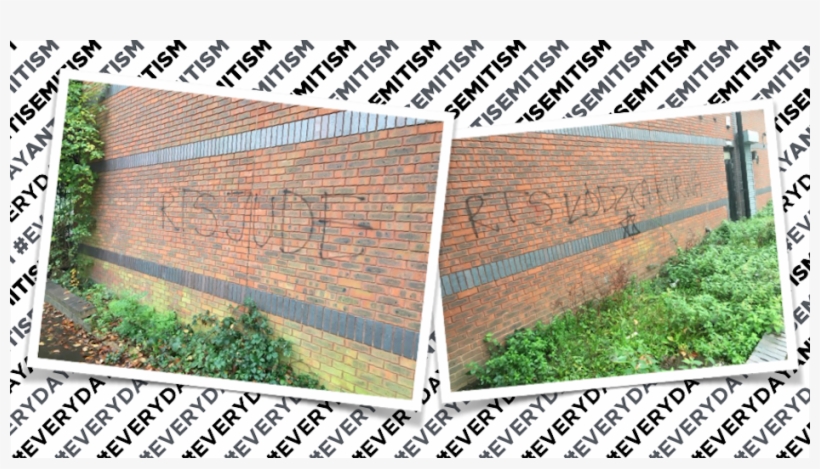 Antisemitic Polish Football Graffiti Found On Wall - London, transparent png