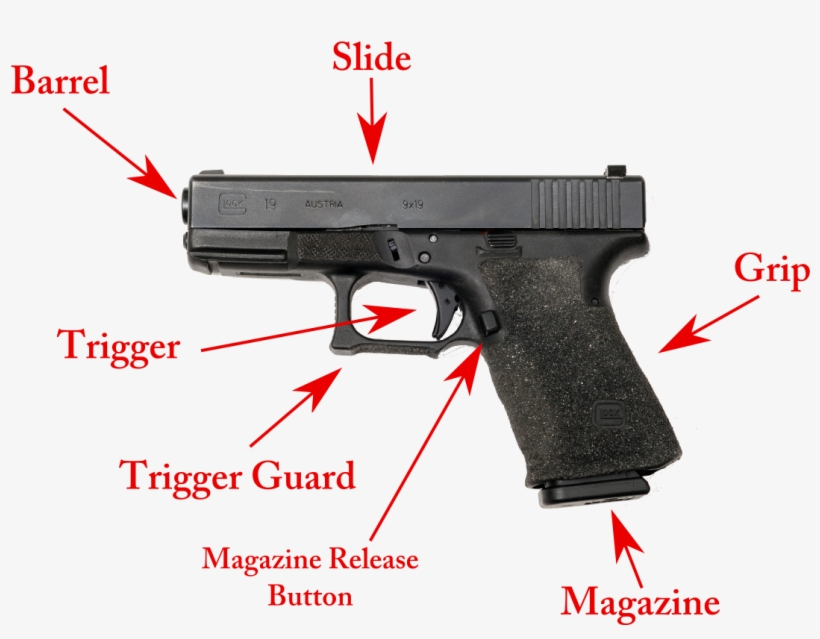 Glock 22, transparent png