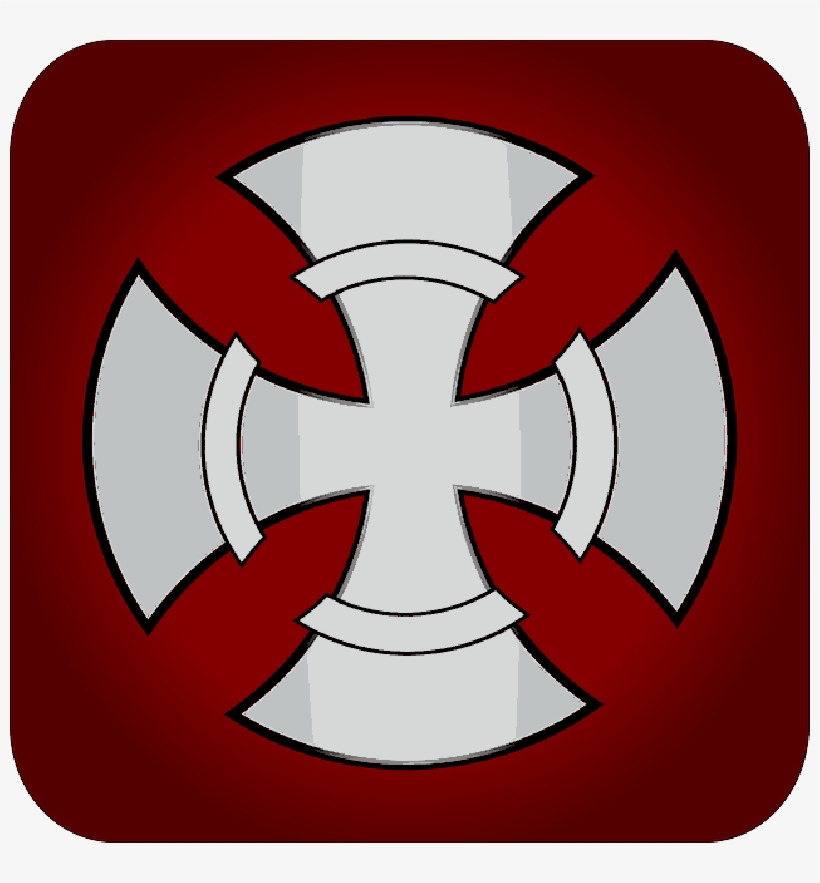 Mb Image/png - Gothic Gold And Red Cross Throw Blanket, transparent png