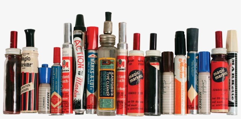 Markers Cut Out - Wall Marker, transparent png