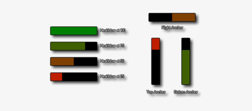 Different Healthbar Types - Stairs, transparent png