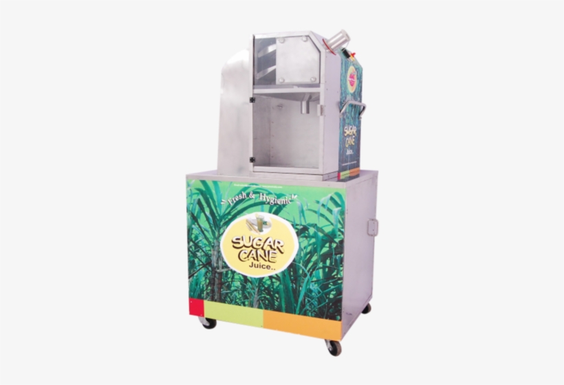Sugarcane Juice Machine With Bin, transparent png