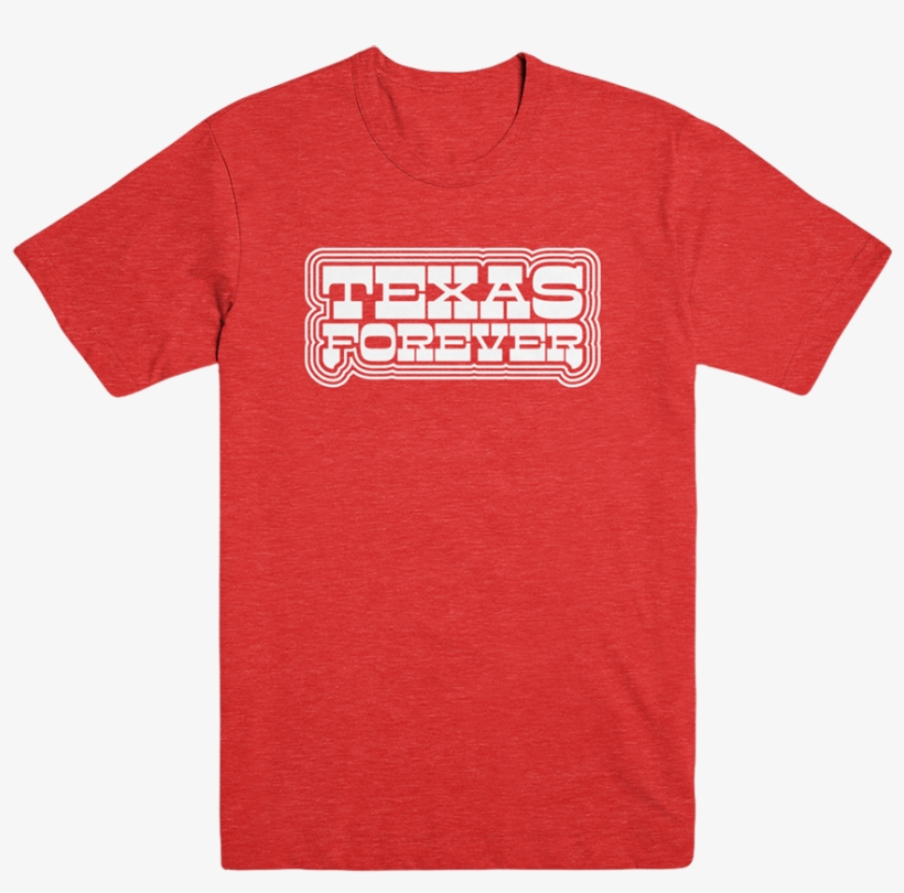 Redneck "texas Forever" - Balenciaga Red T Shirt Mens, transparent png