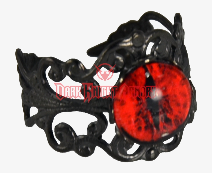Evil Gothic Eye Ring - Gothic Ring, transparent png