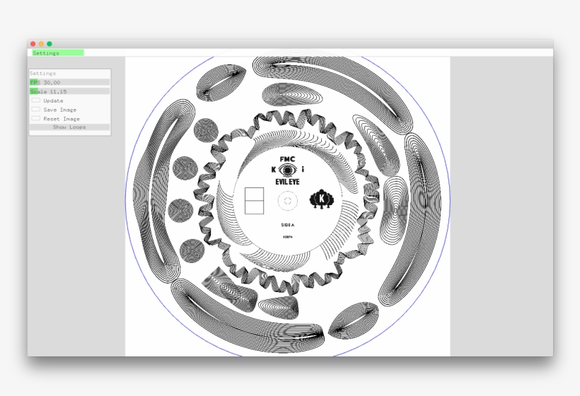 Evil Eye Records → X - Circle, transparent png