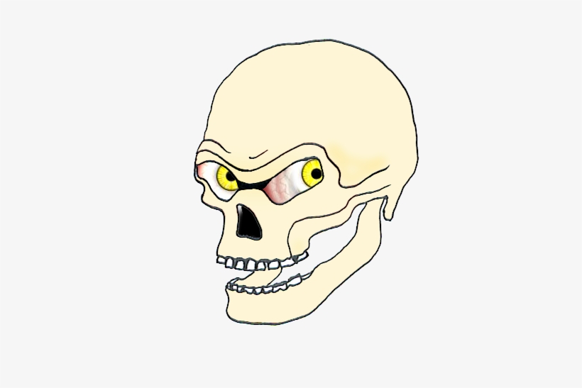 Evil Skulls With Eyes - Portable Network Graphics, transparent png