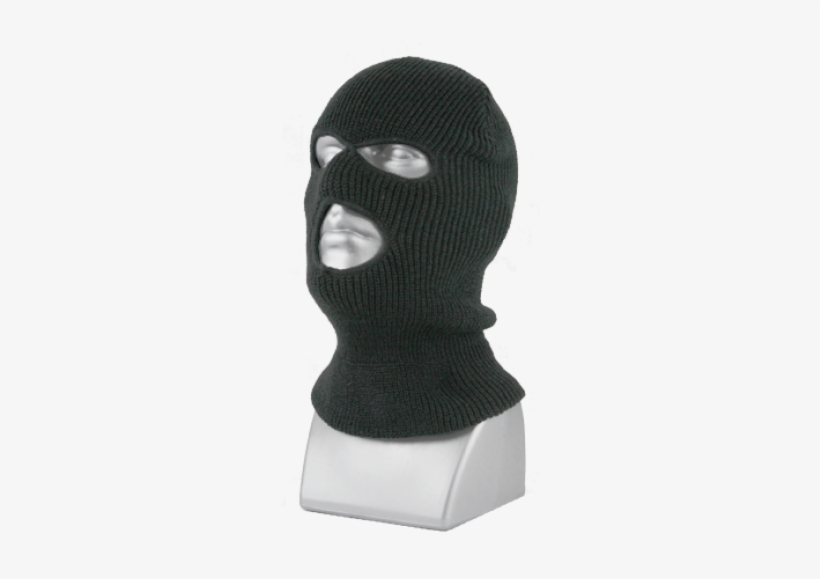 Acrylic Knit 3-hole Stretch Face Mask - Mask, transparent png
