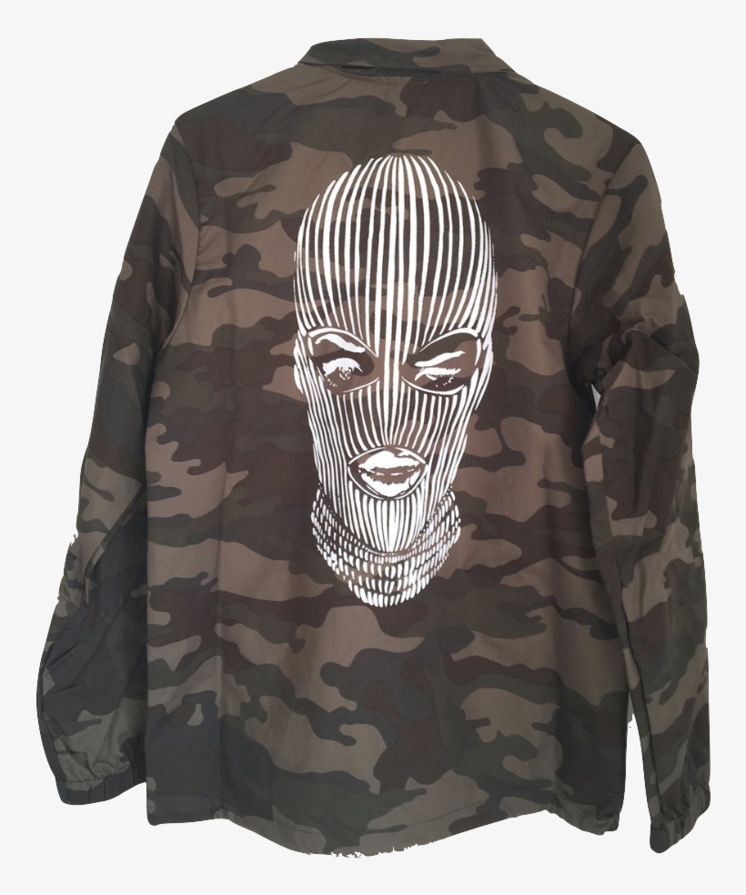 Camo Ski Mask Windbreaker - Woodland Camo Ski Mask Camouflage Gear By Bogo Brands, transparent png