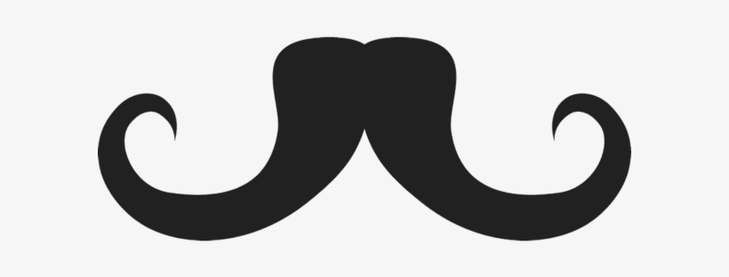 Funky Handlebar Rubber Stamp - Walrus Moustache, transparent png