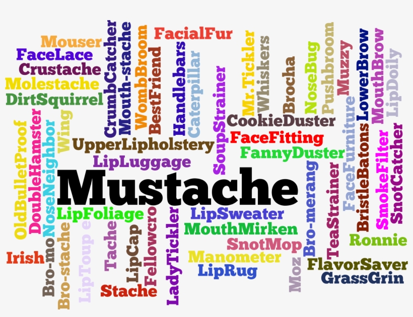 Big Image - Mustache Names-coffee Mug-novelty Gift, transparent png