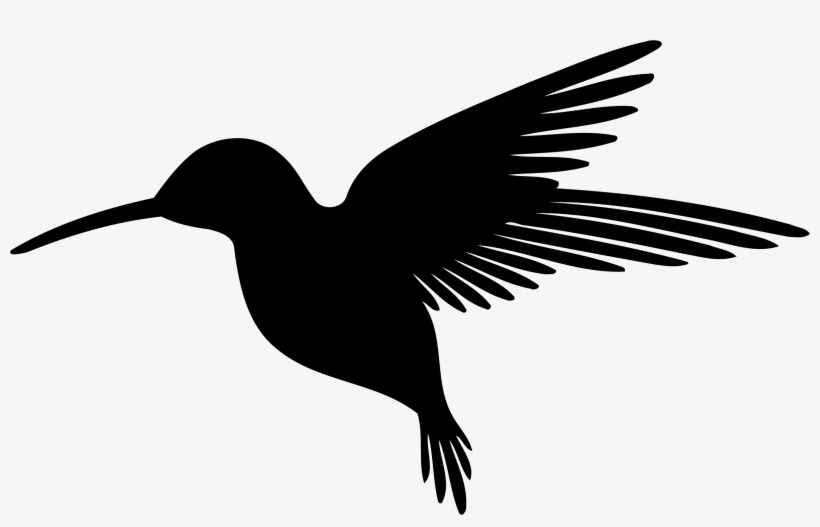 Big Image - Hummingbird Silhouette, transparent png