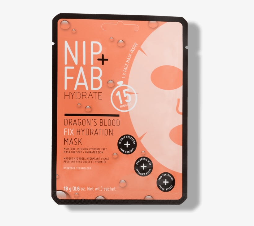 Dragon's Blood Fix Hydration Mask Nip Fab - Nip Fab Sheet Mask, transparent png