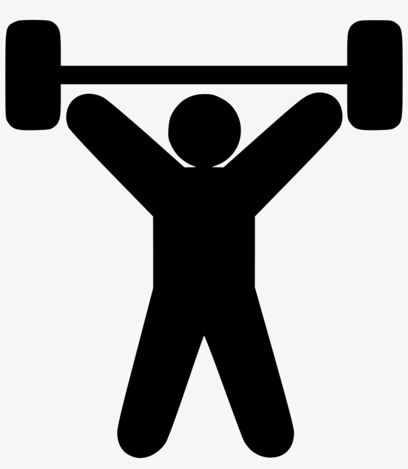 Png File - Weight Lifting Icon Png, transparent png