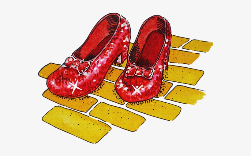 Bleed Area May Not Be Visible - Ruby Red Slippers Clip Art, transparent png