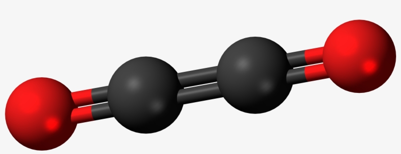 Dicarbon Dioxide 3d Ball - Tetracarbono, transparent png
