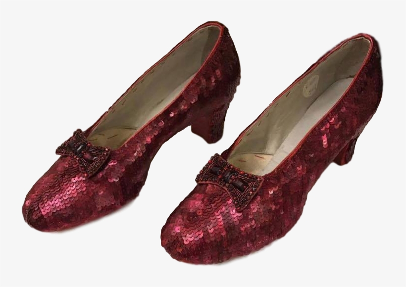 Extreme Aged Metallic Ruby Red Slippers - Metallic Color, transparent png