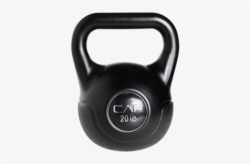 Kettlebell Png Transparent Image - Cap Barbell Workouts Vinyl Kettlebell Black 5 Lb, transparent png