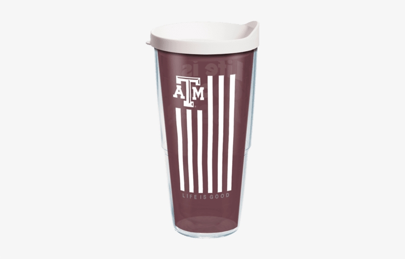 Texas A& M Flag Tervis Tumbler With Lid, - Life Is Good Texas A& M Flag Tervis Tumbler With, transparent png