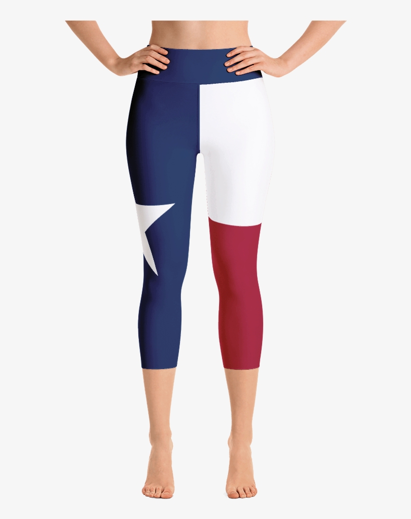Texas Flag Athletic Capri - Air Force Workout Tights, transparent png