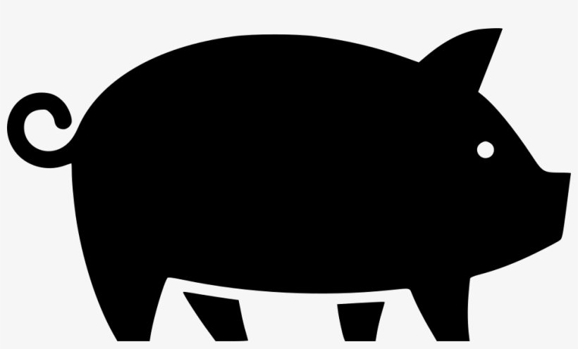 Pig Silhouette Png Download, transparent png