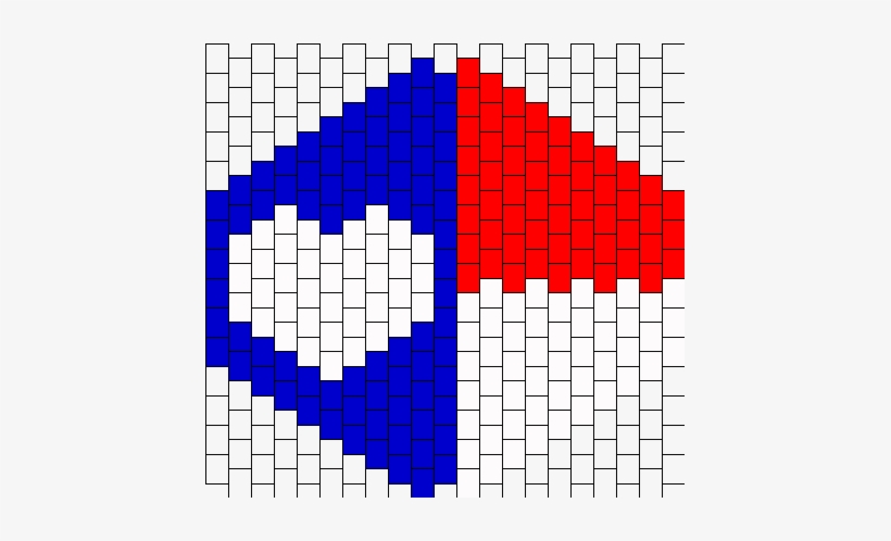 Heart Shaped Texas Flag Kandi Mask - Twenty One Pilots Melt Bead, transparent png