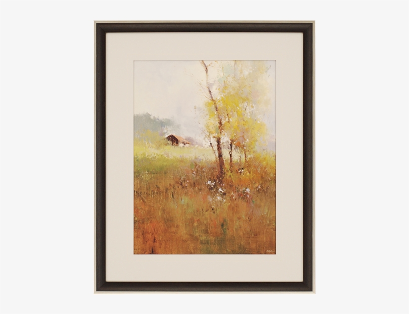 Serene Field - Giclee Painting: Serene Field, 61x46in., transparent png