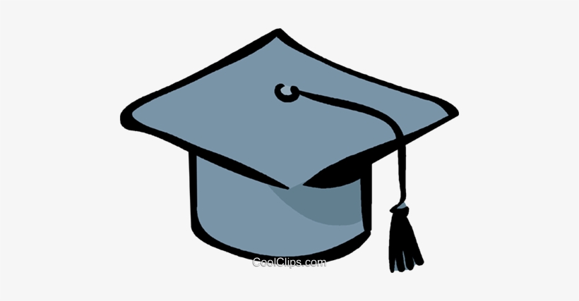 Graduation Hat Royalty Free Vector Clip Art Illustration, transparent png